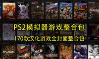 索尼PS2模拟器+170款汉化游戏全封面整合包